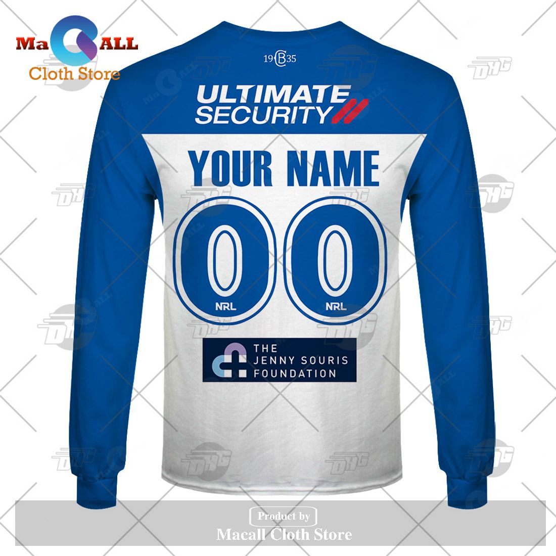Personalize NRL Canterbury-Bankstown Bulldogs 2023 Home Jersey Hoodie Sweatshirt 3D -soulcals Personalize NRL Canterbury-Bankstown Bulldogs 2023 Home Jersey Hoodie Sweatshirt 3D -soulcals