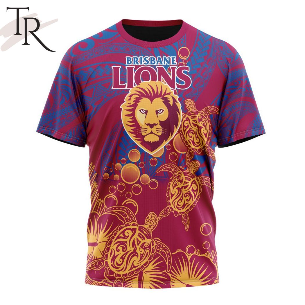 Personalized AFL Brisbane Lions Special Polynesian Design Hoodie – Torunstyle Personalized AFL Brisbane Lions Special Polynesian Design Hoodie – Torunstyle