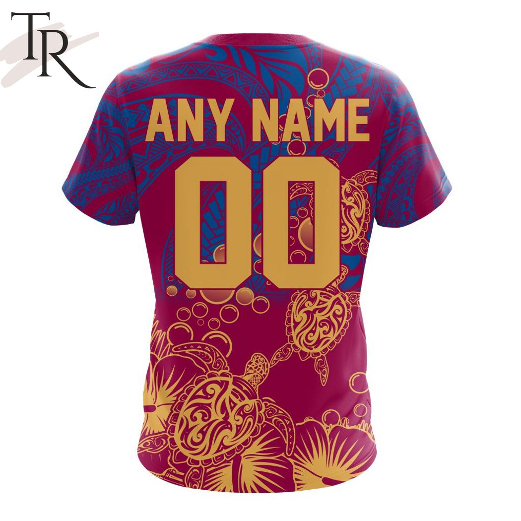 Personalized AFL Brisbane Lions Special Polynesian Design Hoodie – Torunstyle Personalized AFL Brisbane Lions Special Polynesian Design Hoodie – Torunstyle