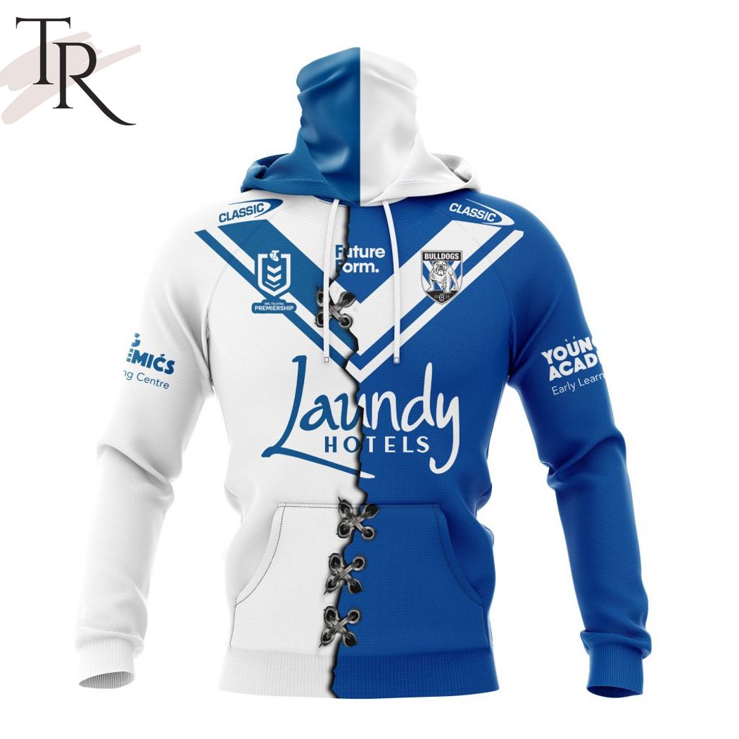 Personalized NRL Canterbury-Bankstown Bulldogs Home Mix Away Kits Hoodie Personalized NRL Canterbury-Bankstown Bulldogs Home Mix Away Kits Hoodie