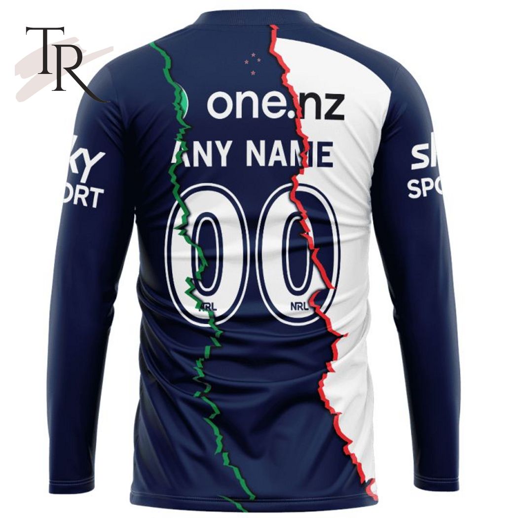 Personalized NRL New Zealand Warriors Special Mix Jersey Hoodie 3D Personalized NRL New Zealand Warriors Special Mix Jersey Hoodie 3D
