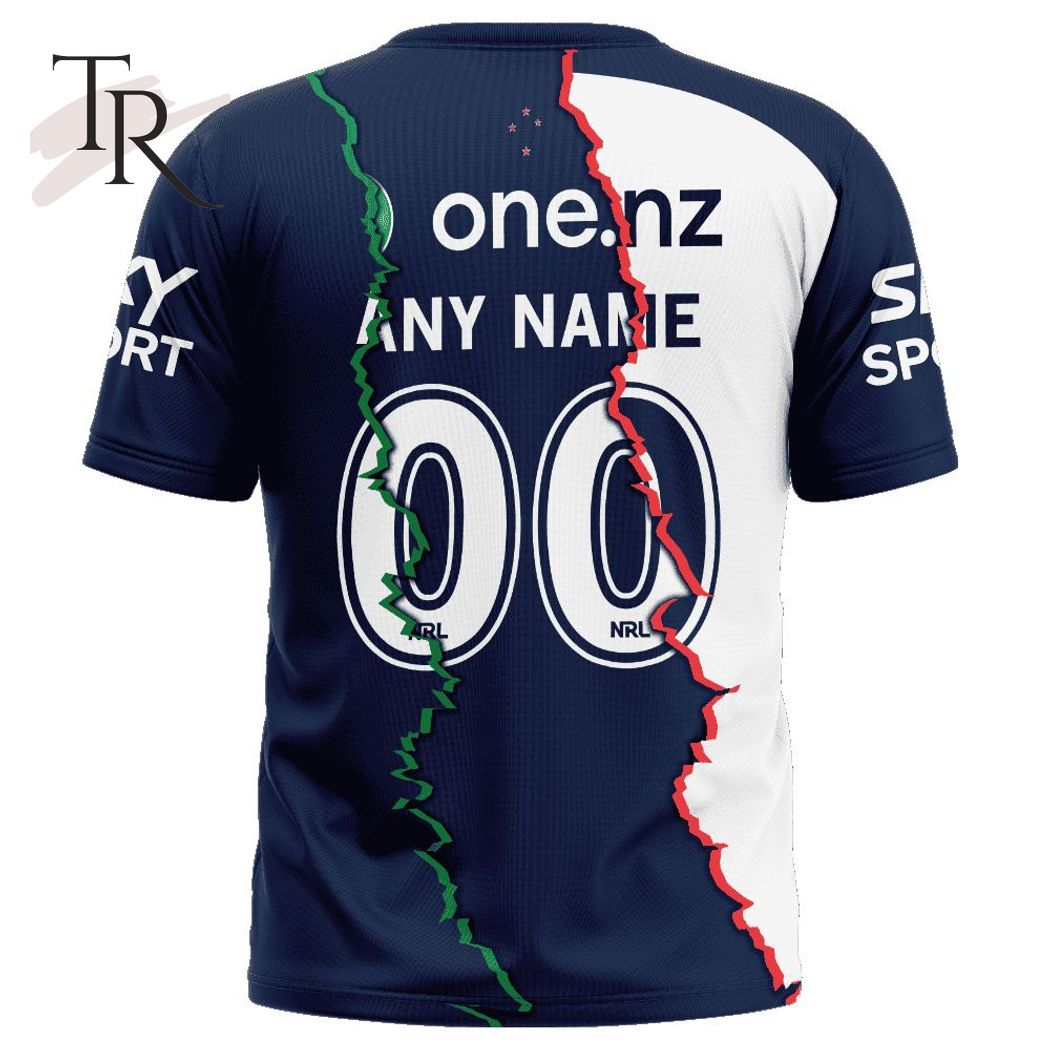 Personalized NRL New Zealand Warriors Special Mix Jersey Hoodie 3D Personalized NRL New Zealand Warriors Special Mix Jersey Hoodie 3D
