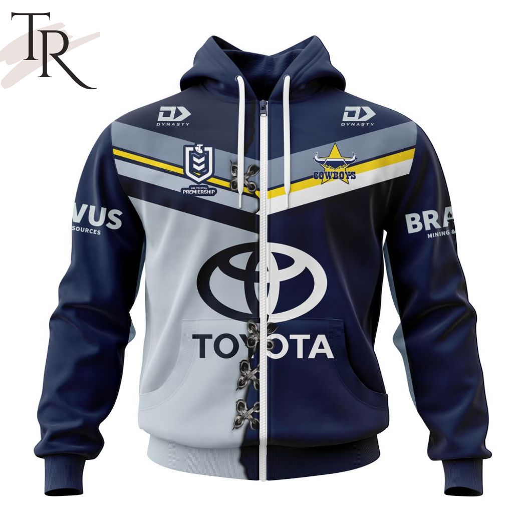 Personalized NRL North Queensland Cowboys Home Mix Away Kits Hoodie Personalized NRL North Queensland Cowboys Home Mix Away Kits Hoodie
