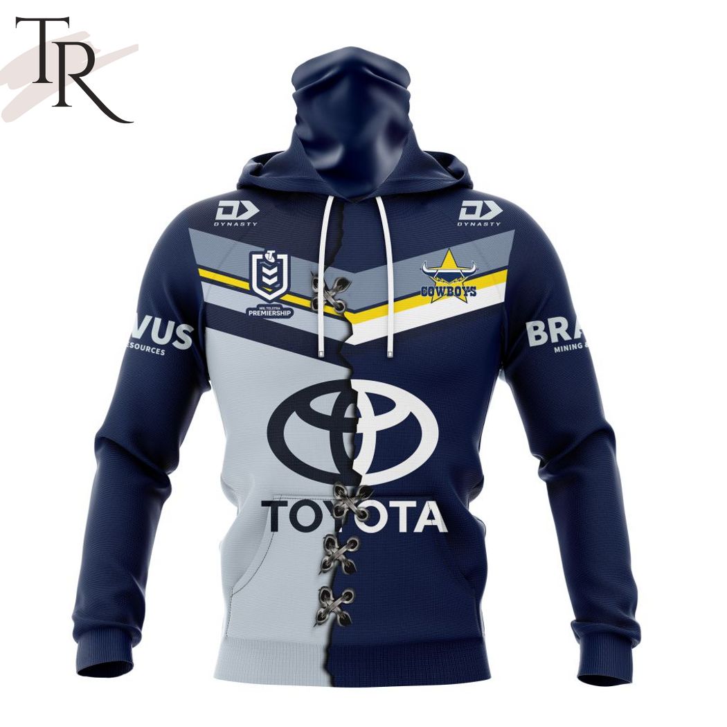 Personalized NRL North Queensland Cowboys Home Mix Away Kits Hoodie Personalized NRL North Queensland Cowboys Home Mix Away Kits Hoodie