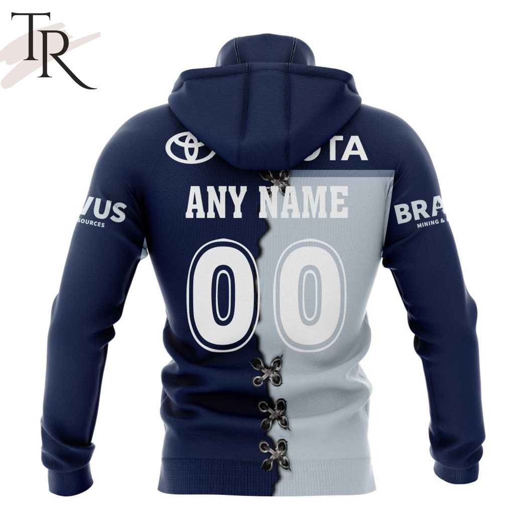 Personalized NRL North Queensland Cowboys Home Mix Away Kits Hoodie Personalized NRL North Queensland Cowboys Home Mix Away Kits Hoodie
