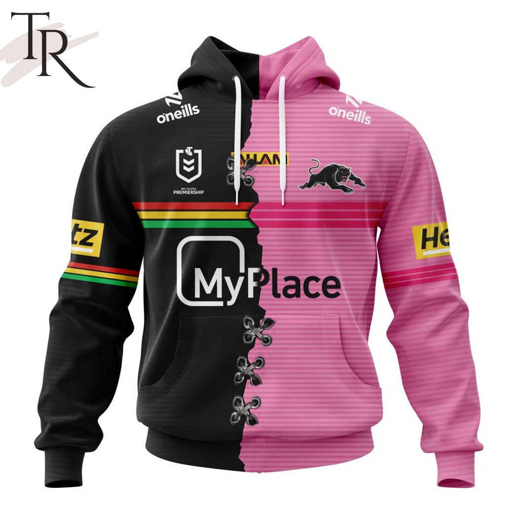 Personalized NRL Penrith Panthers Home Mix Away Kits Hoodie Personalized NRL Penrith Panthers Home Mix Away Kits Hoodie