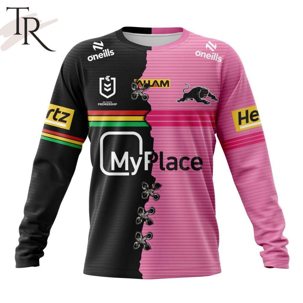 Personalized NRL Penrith Panthers Home Mix Away Kits Hoodie Personalized NRL Penrith Panthers Home Mix Away Kits Hoodie