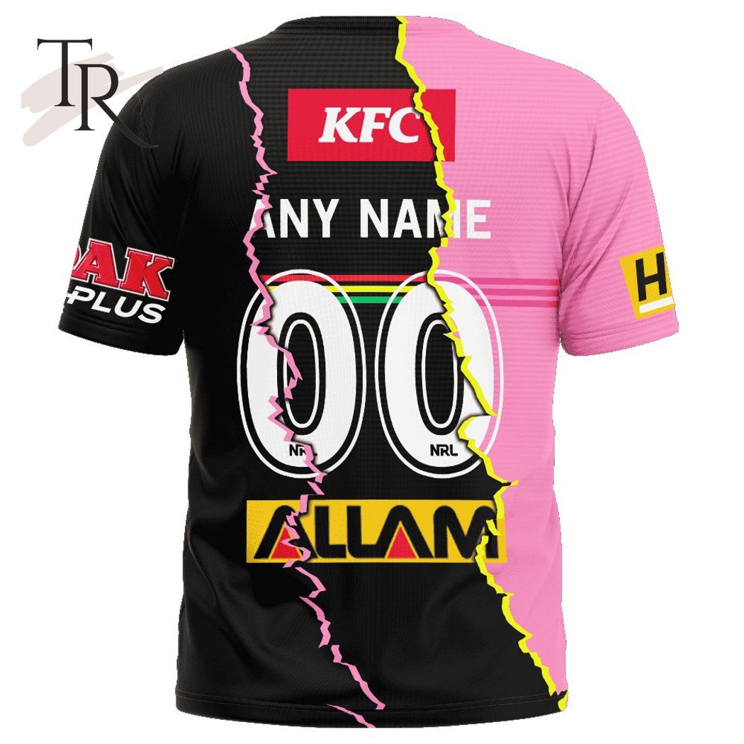 Personalized NRL Penrith Panthers Special Mix Jersey Hoodie 3D Personalized NRL Penrith Panthers Special Mix Jersey Hoodie 3D