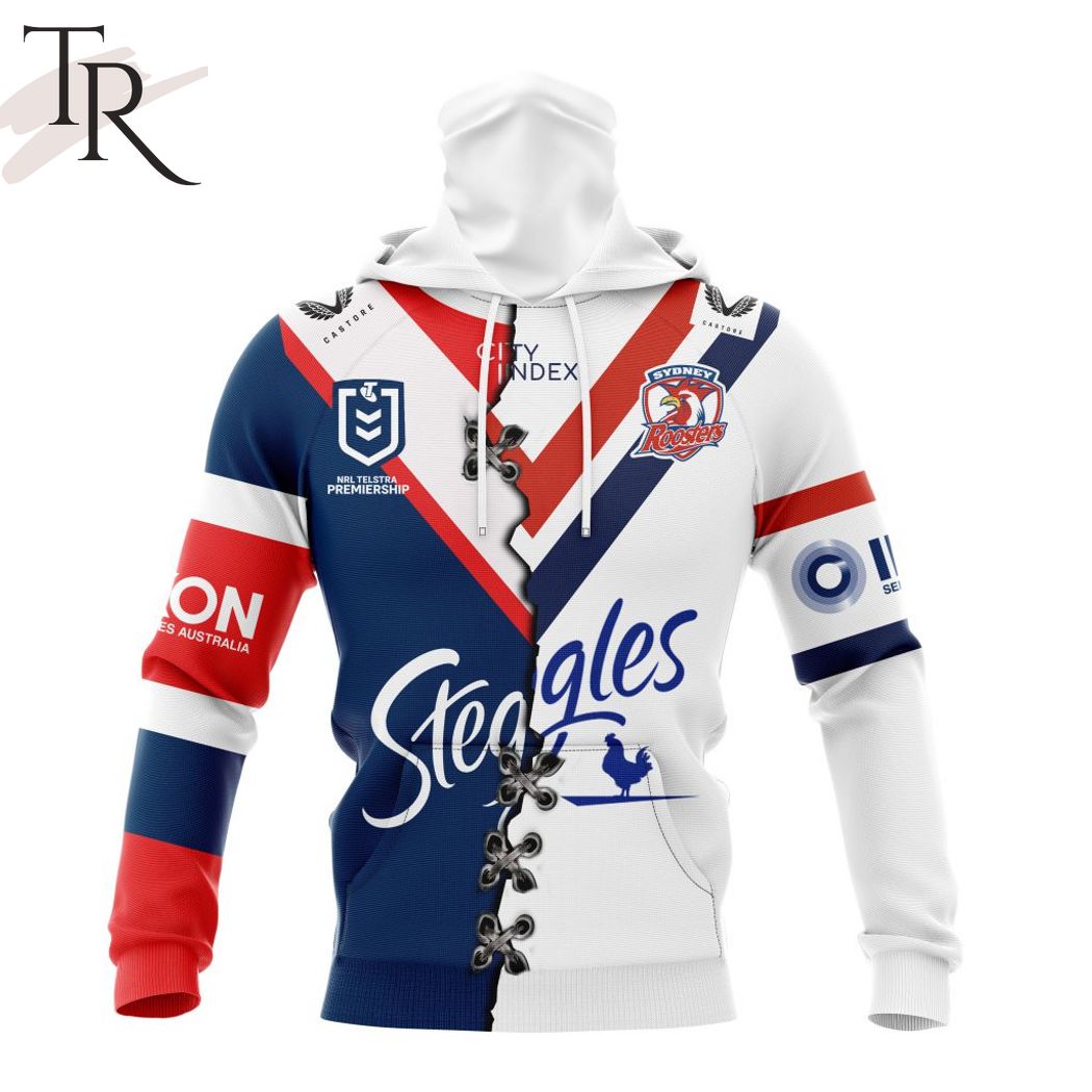 Personalized NRL Sydney Roosters Home Mix Away Kits Hoodie Personalized NRL Sydney Roosters Home Mix Away Kits Hoodie