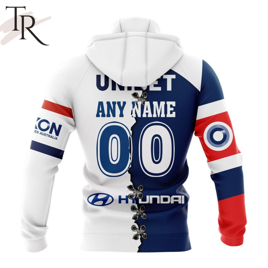 Personalized NRL Sydney Roosters Home Mix Away Kits Hoodie Personalized NRL Sydney Roosters Home Mix Away Kits Hoodie