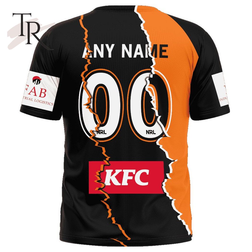 Personalized NRL Wests Tigers Special Mix Jersey Hoodie 3D Personalized NRL Wests Tigers Special Mix Jersey Hoodie 3D