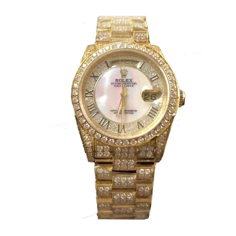 Rolex Day-Date 118348 “Iced Out” Deluxe 1:1 Rolex Day-Date 118348 “Iced Out” Deluxe 1:1