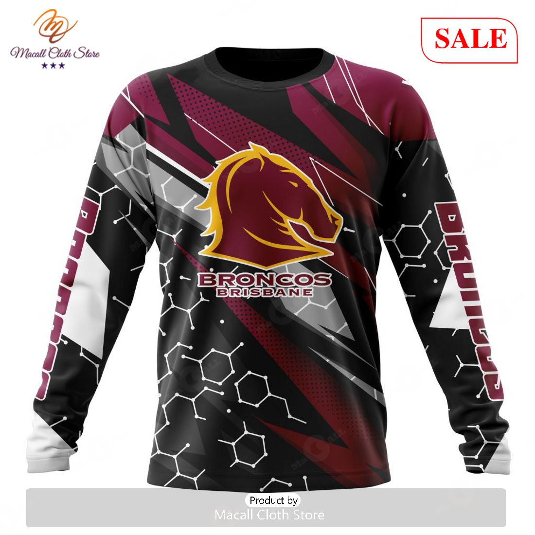 SALE NRL Personalized Brisbane Broncos Special Motocross Design Hoodie Sweatshirt 3D -soulcals SALE NRL Personalized Brisbane Broncos Special Motocross Design Hoodie Sweatshirt 3D -soulcals