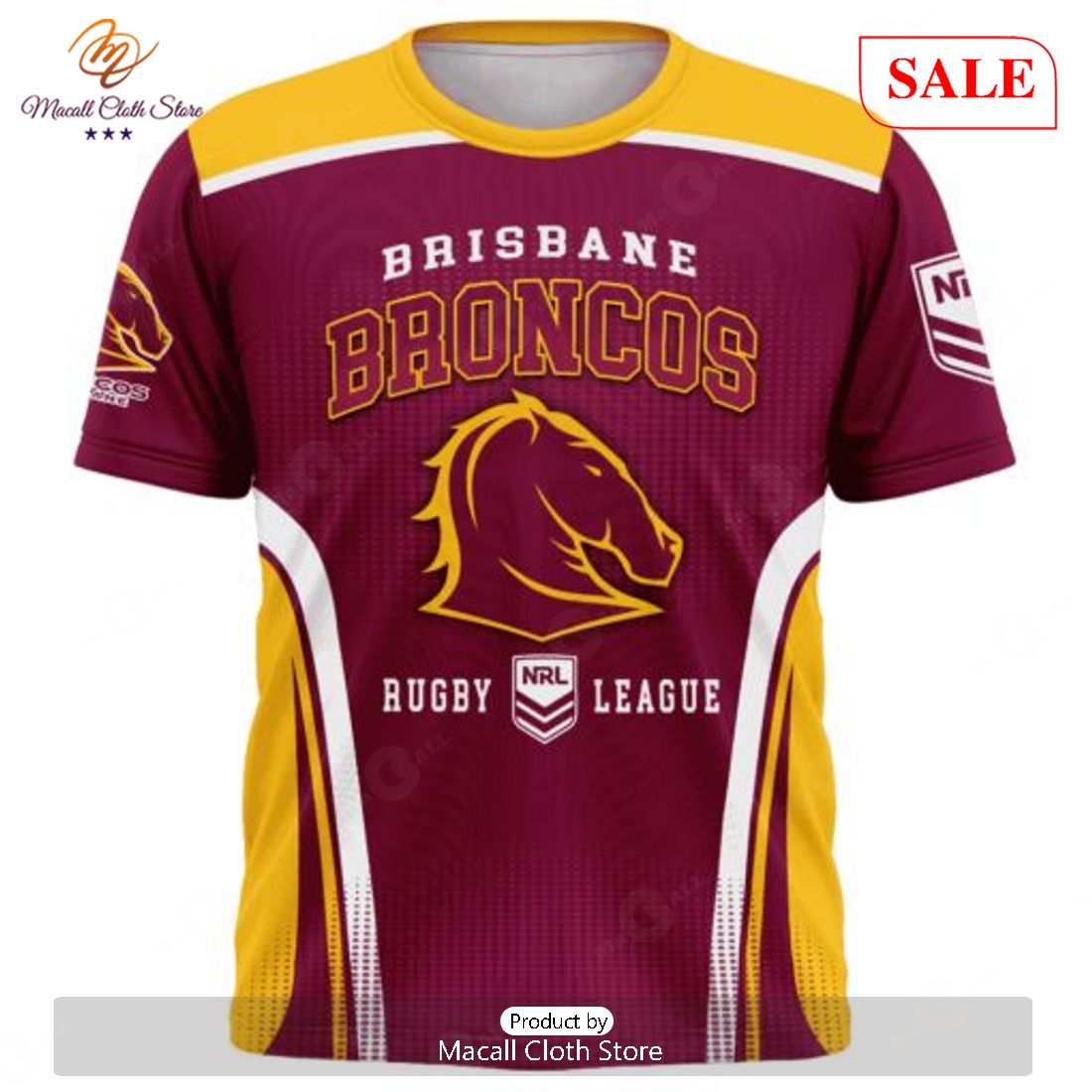 SALE NRL Personalized Brisbane Broncos Special Sideline Design Hoodie Sweatshirt 3D -soulcals SALE NRL Personalized Brisbane Broncos Special Sideline Design Hoodie Sweatshirt 3D -soulcals