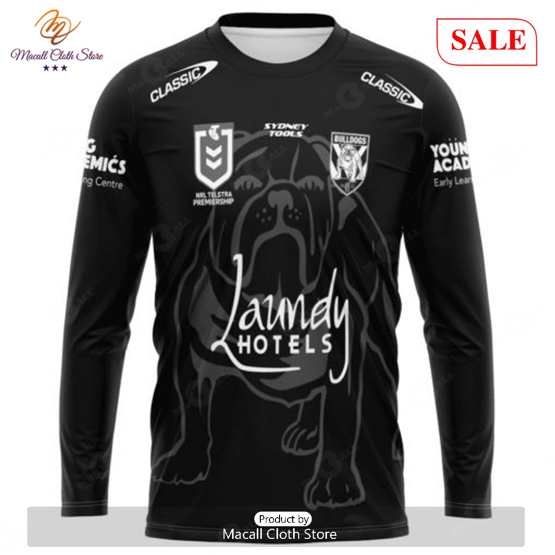 SALE NRL Personalized Canterbury-Bankstown Bulldogs Special Monochrome Design Hoodie 3D -soulcals SALE NRL Personalized Canterbury-Bankstown Bulldogs Special Monochrome Design Hoodie 3D -soulcals