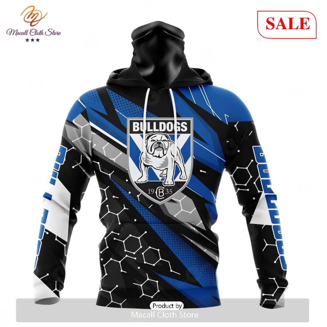 SALE NRL Personalized Canterbury-Bankstown Bulldogs Special Motocross Design Hoodie 3D -soulcals SALE NRL Personalized Canterbury-Bankstown Bulldogs Special Motocross Design Hoodie 3D -soulcals