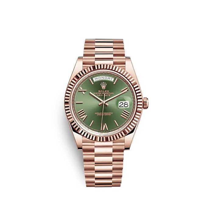 Rolex Day-Date 40 Everose gold Ref# 228235-0025 1:1 Rolex Day-Date 40 Everose gold Ref# 228235-0025 1:1