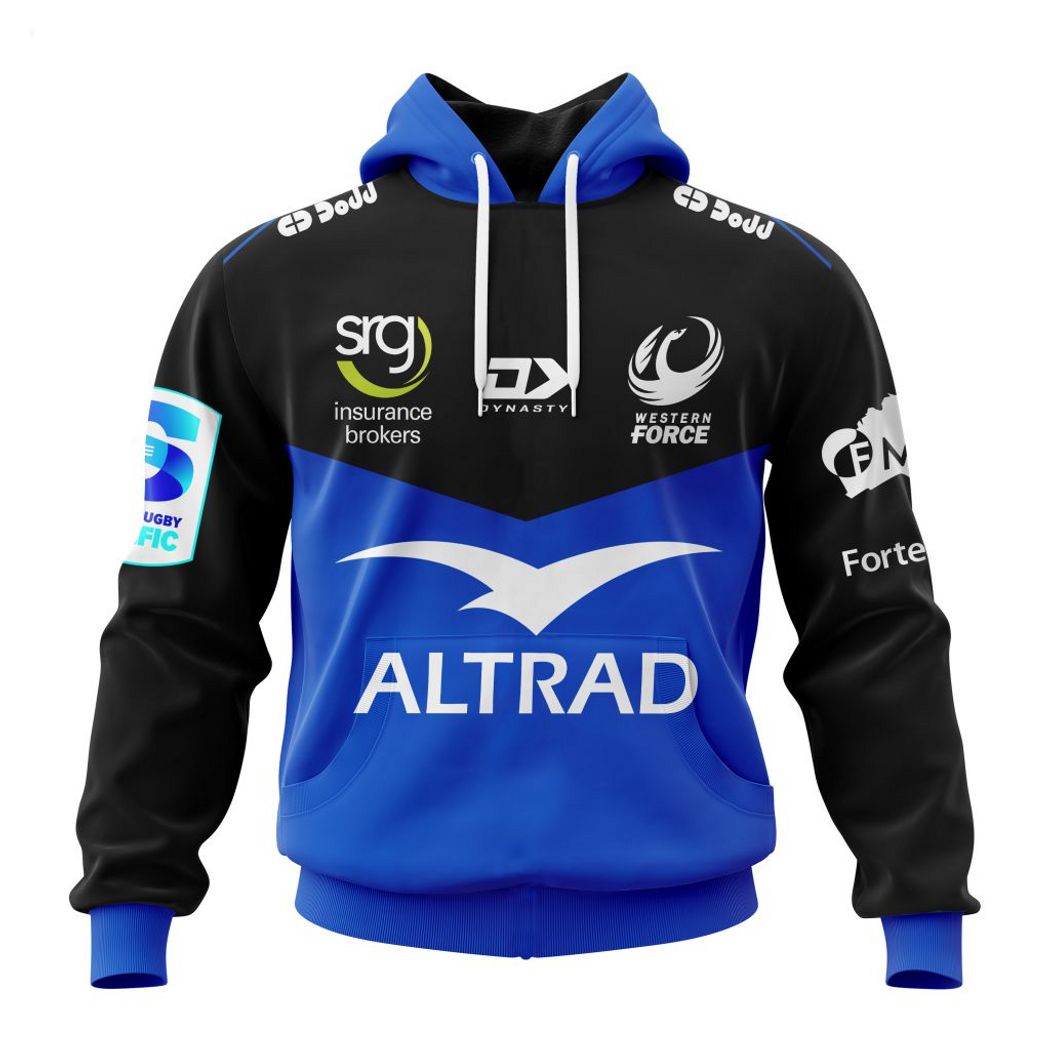 Super Rugby Western Force 2023 Home Kits Hoodie – soulcals Super Rugby Western Force 2023 Home Kits Hoodie – soulcals