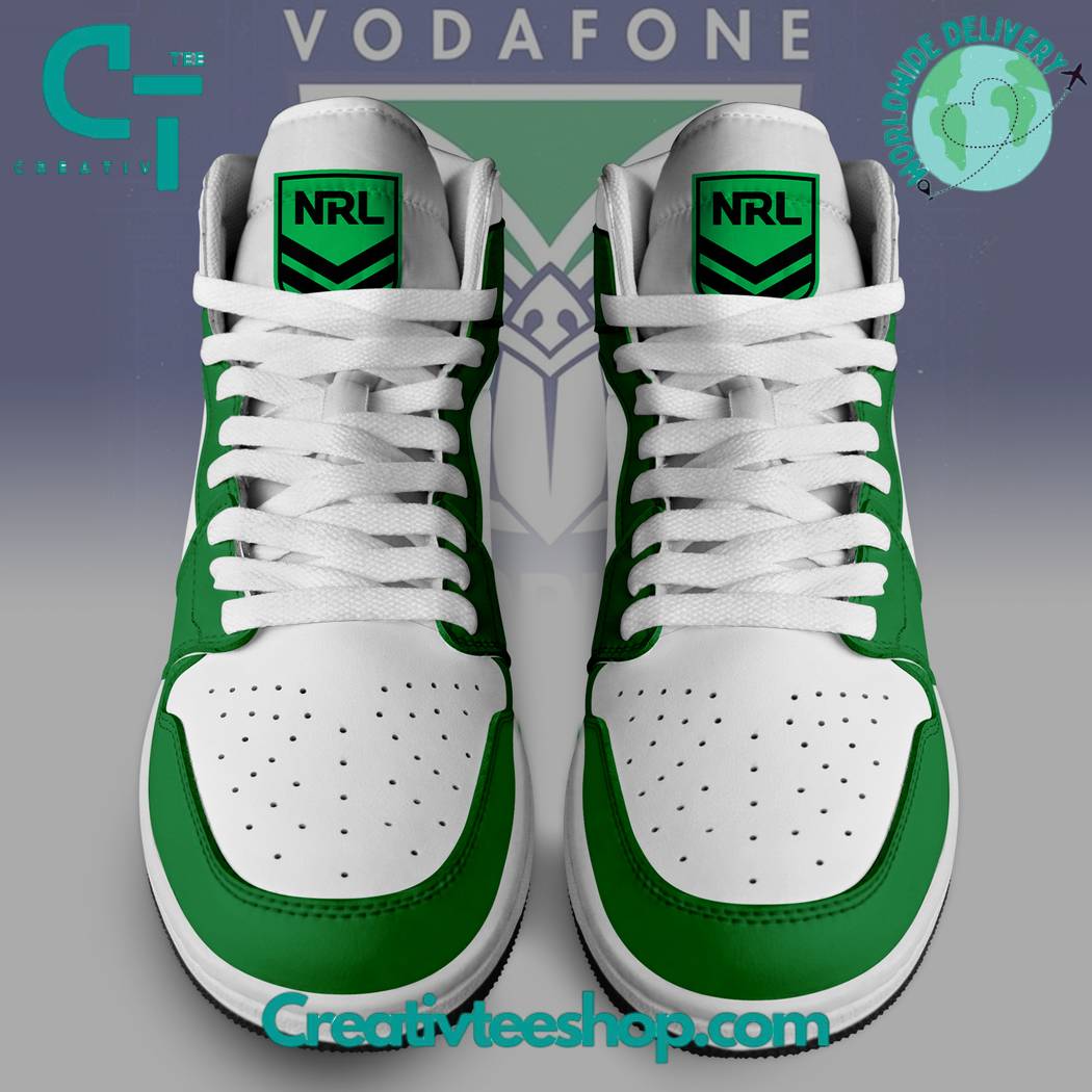 NRL New Zealand Warriors Air Jordan 1 Sneakers NRL New Zealand Warriors Air Jordan 1 Sneakers