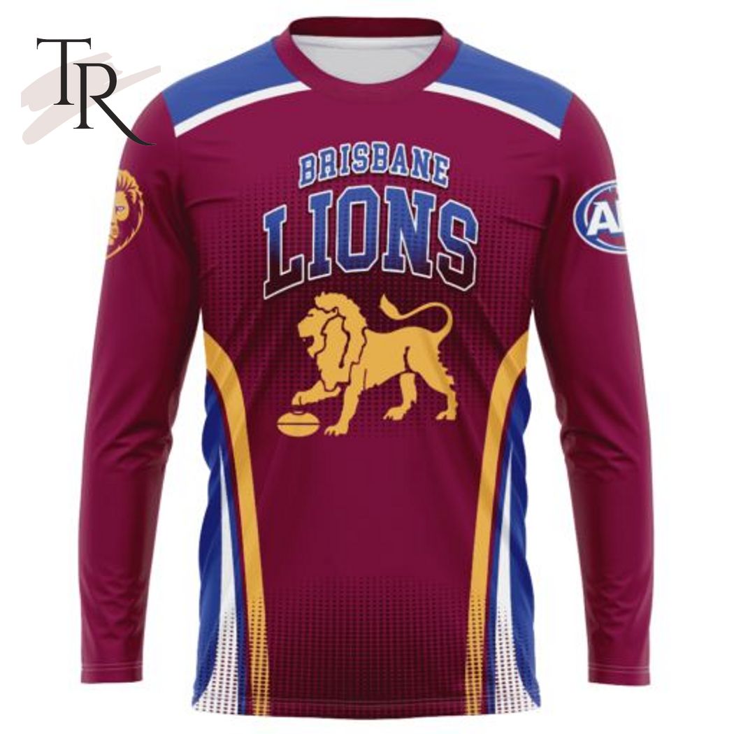 AFL Brisbane Lions Special Sideline Design Hoodie AFL Brisbane Lions Special Sideline Design Hoodie