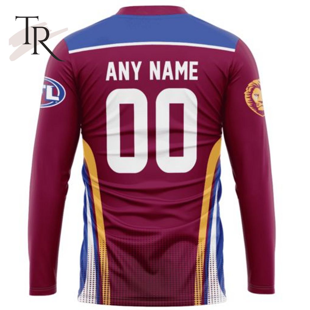 AFL Brisbane Lions Special Sideline Design Hoodie AFL Brisbane Lions Special Sideline Design Hoodie