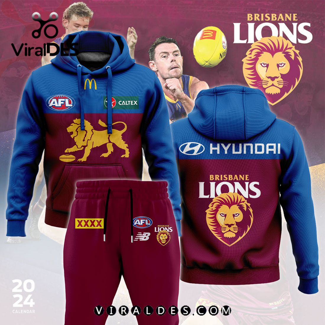 Brisbane Lions AFL Combo 2024 Hoodie, Jogger Limited Edition Brisbane Lions AFL Combo 2024 Hoodie, Jogger Limited Edition