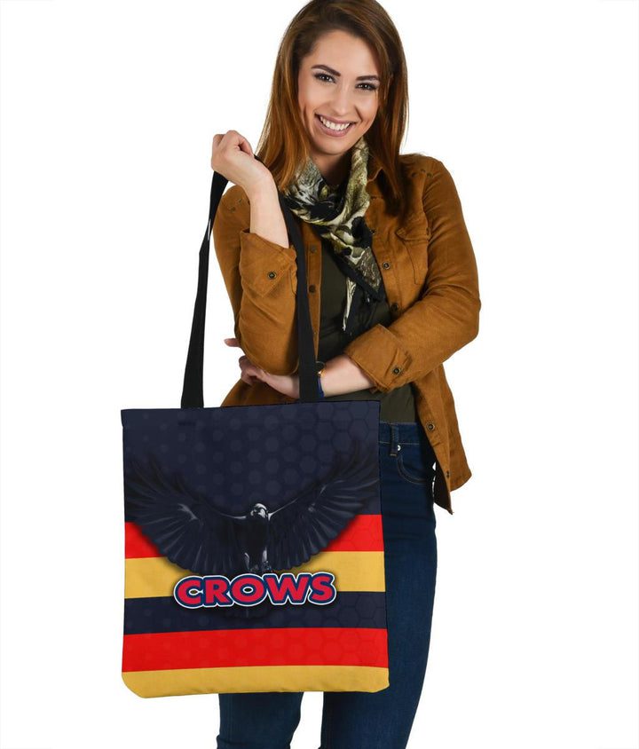 AFL Adelaide Crows Red Gold Tote Bag AFL Adelaide Crows Red Gold Tote Bag