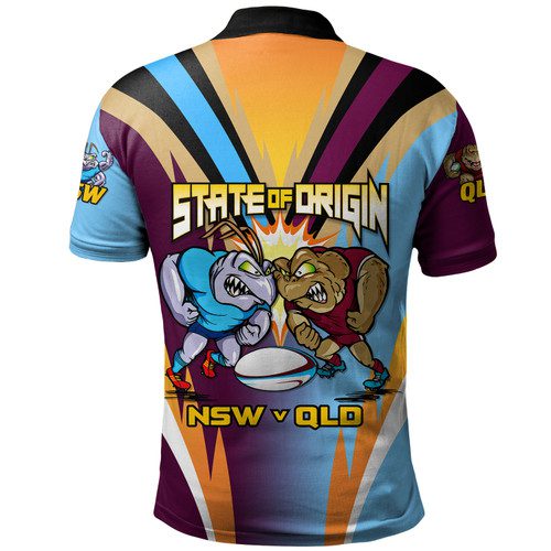 Queensland Maroons Polo Shirt Custom State Of Origin 2024 Passionate Fan Born To Win QLD vs NSW Queensland Maroons Polo Shirt Custom State Of Origin 2024 Passionate Fan Born To Win QLD vs NSW
