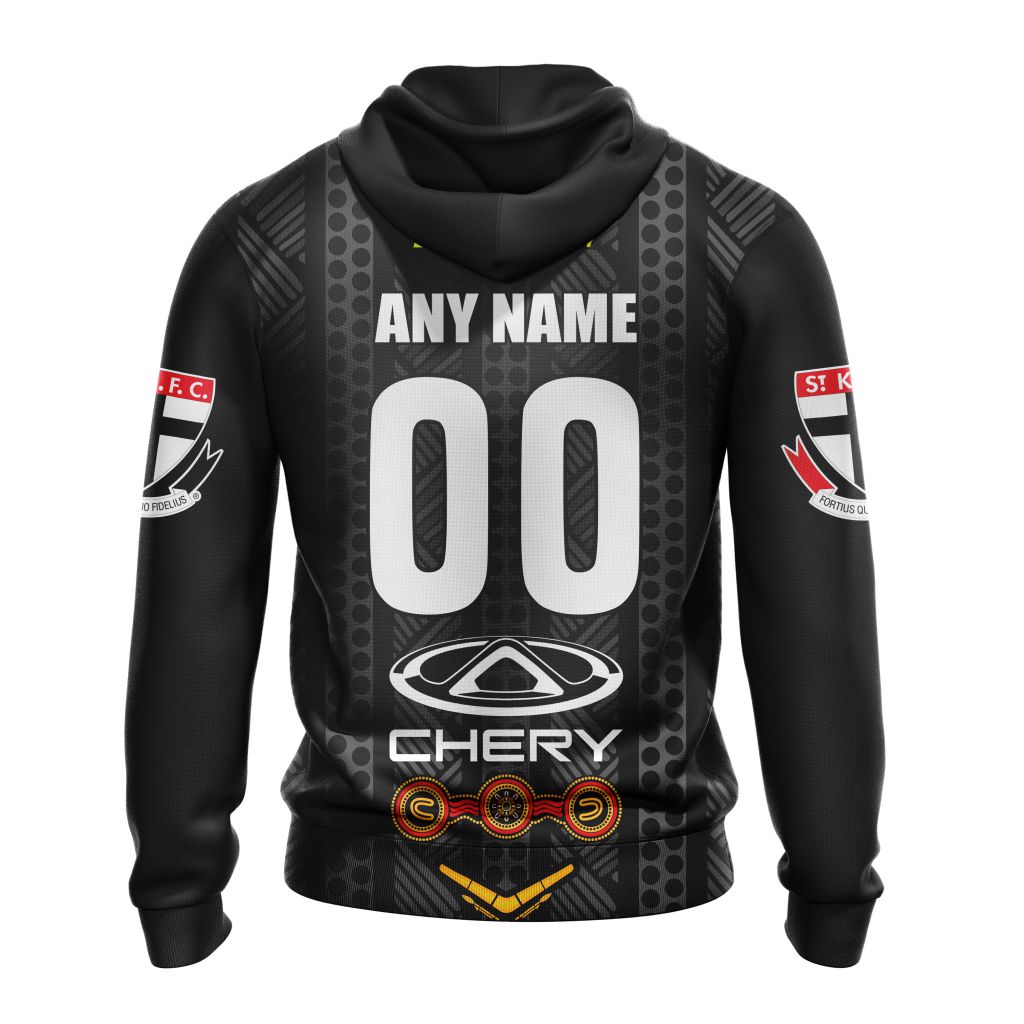 AFL St Kilda Football Club Personalized 2024 Indigenous Home Kits AFL St Kilda Football Club Personalized 2024 Indigenous Home Kits