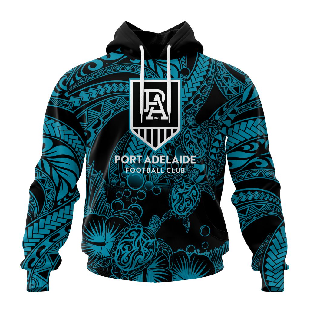 AFL Port Adelaide Football Club Special Polynesian Design ST2401 AFL Port Adelaide Football Club Special Polynesian Design ST2401