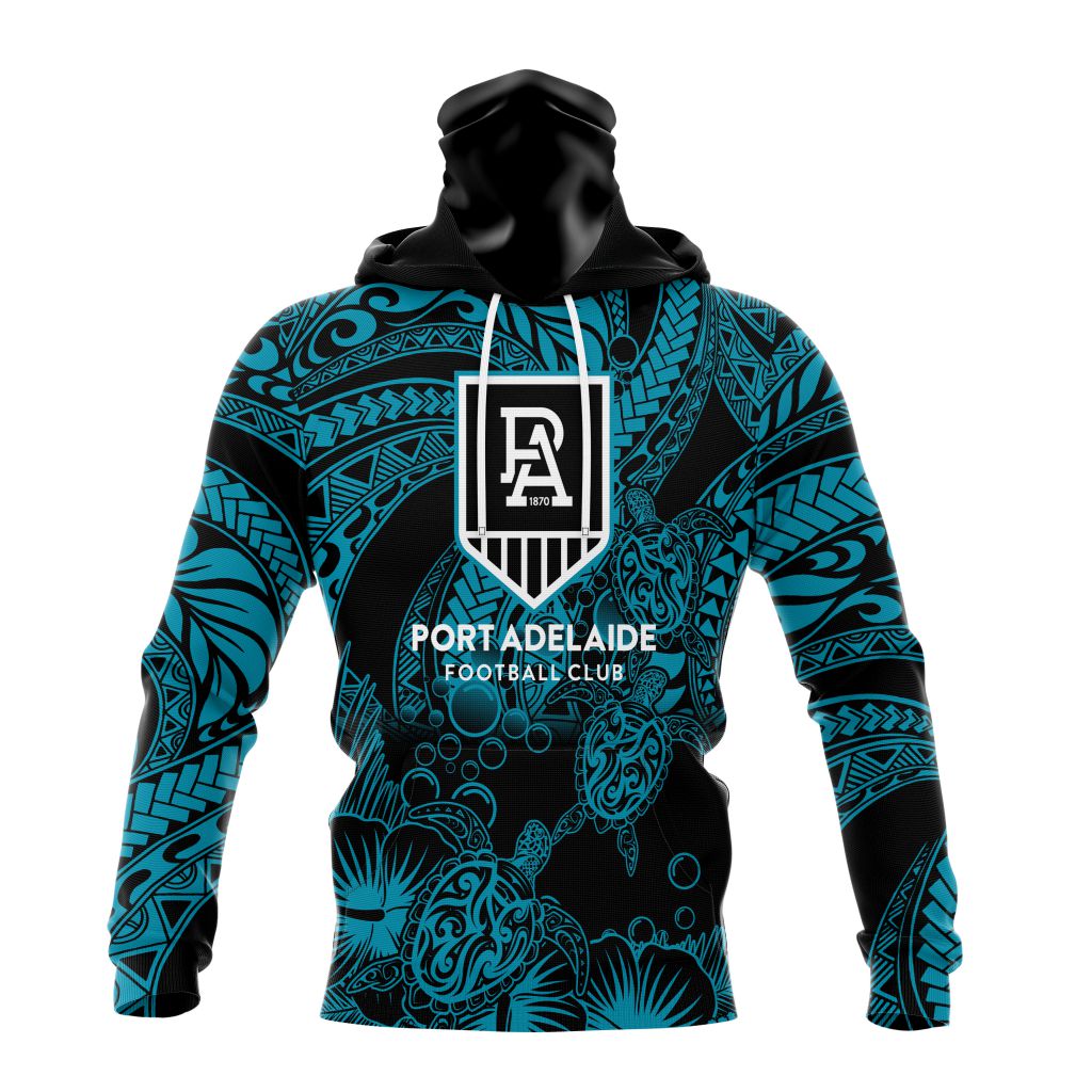 AFL Port Adelaide Football Club Special Polynesian Design ST2401 AFL Port Adelaide Football Club Special Polynesian Design ST2401