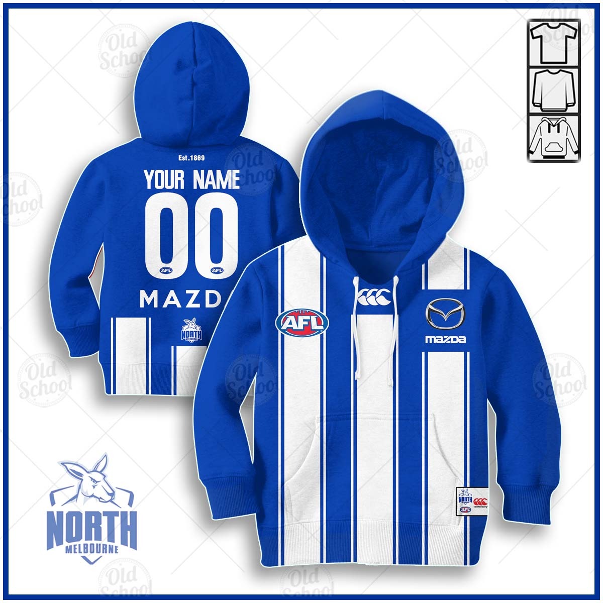 Personalize North Melbourne Kangaroos 2020 Men?s Home Guernsey for Kids Personalize North Melbourne Kangaroos 2020 Men?s Home Guernsey for Kids