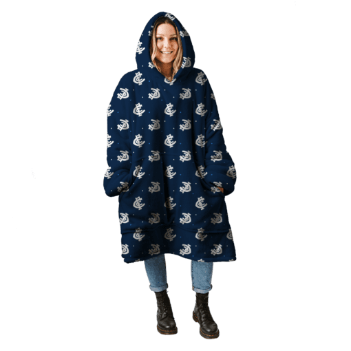 AFL Carlton Blues oodie Fleece Blanket Hoodie blanket wearable snuggie hoodies AFL Carlton Blues oodie Fleece Blanket Hoodie blanket wearable snuggie hoodies