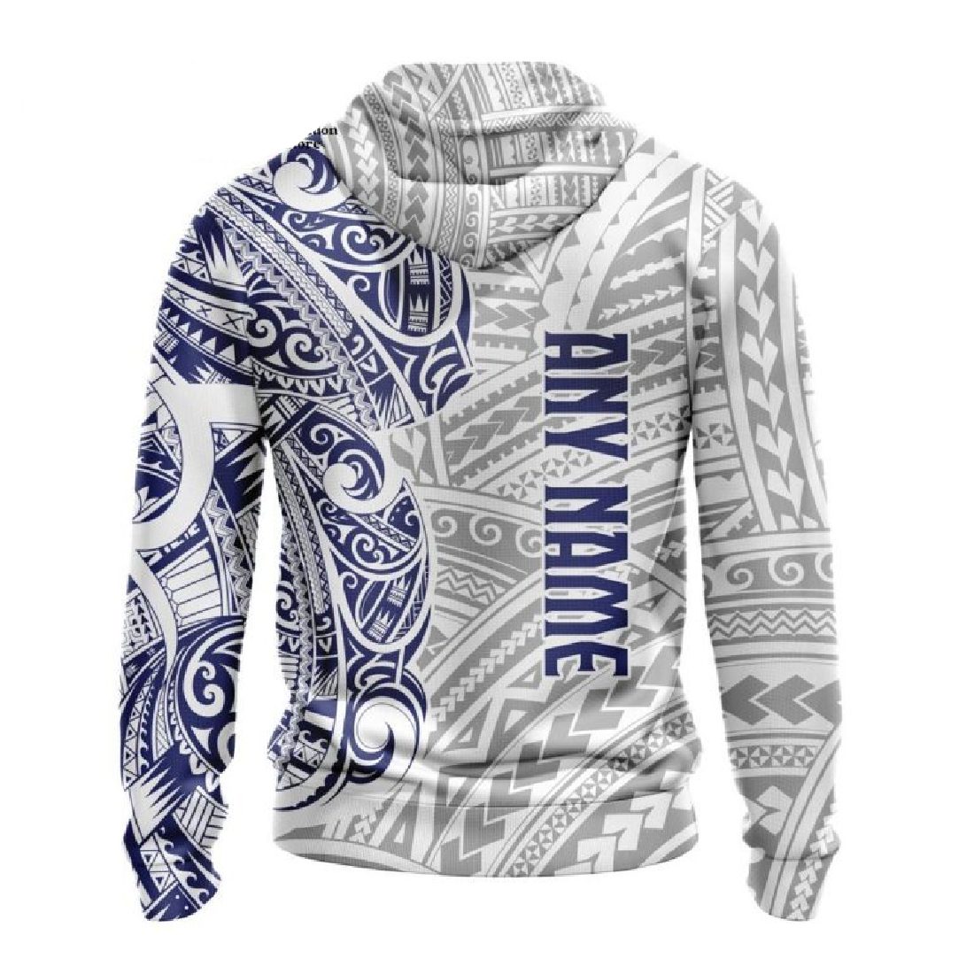 NRL New Zealand Warriors Custom Name Polynesian Pullover Hoodie NRL New Zealand Warriors Custom Name Polynesian Pullover Hoodie