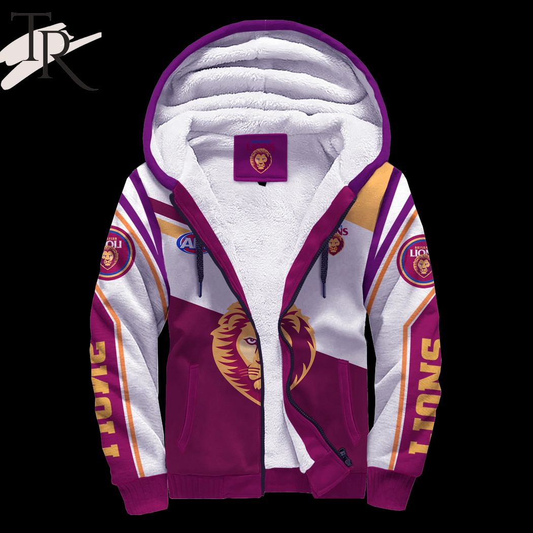 AFL Brisbane Lions FC Fleece Hoodie Limited Edition AFL Brisbane Lions FC Fleece Hoodie Limited Edition