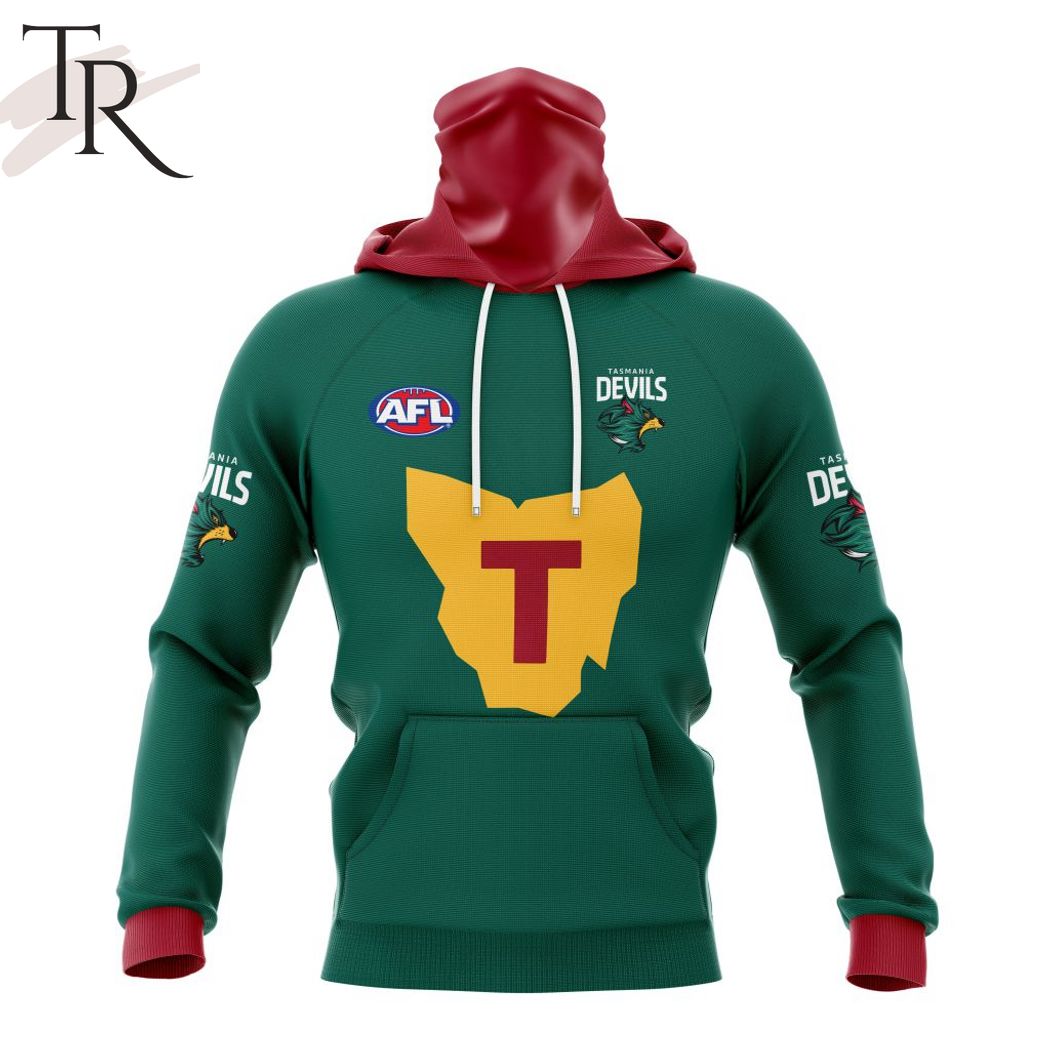 AFL Tasmania Football Club Personalized 2024 Kits Hoodie AFL Tasmania Football Club Personalized 2024 Kits Hoodie