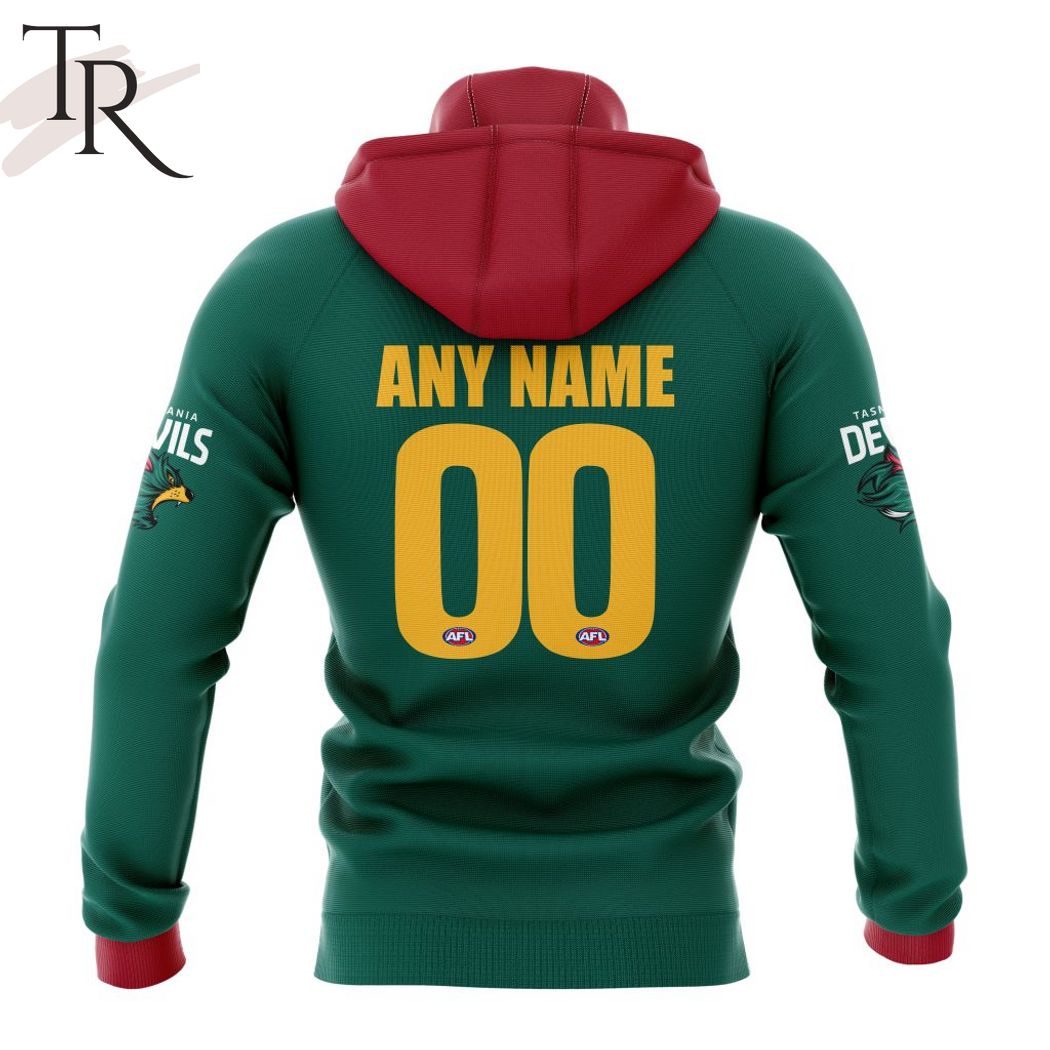 AFL Tasmania Football Club Personalized 2024 Kits Hoodie AFL Tasmania Football Club Personalized 2024 Kits Hoodie