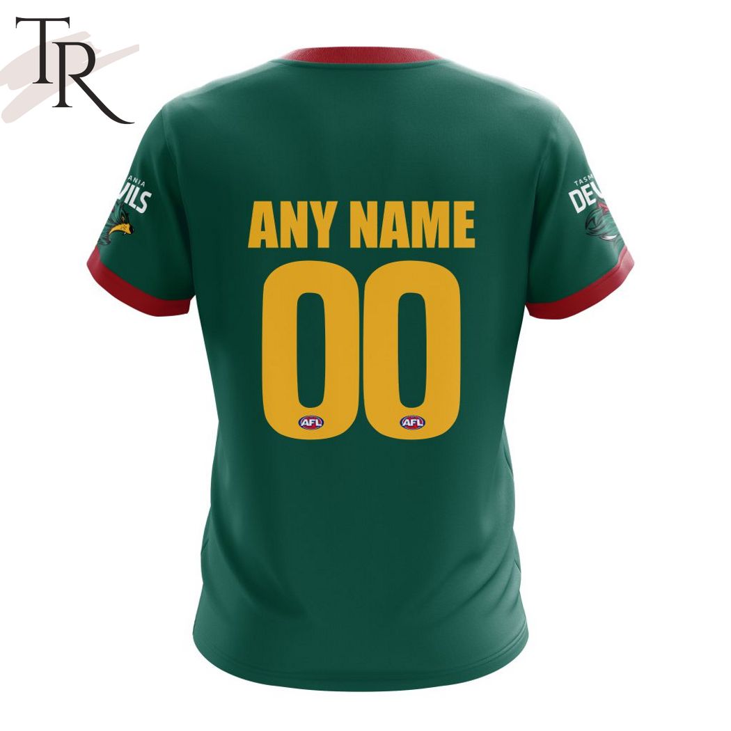 AFL Tasmania Football Club Personalized 2024 Kits Hoodie AFL Tasmania Football Club Personalized 2024 Kits Hoodie
