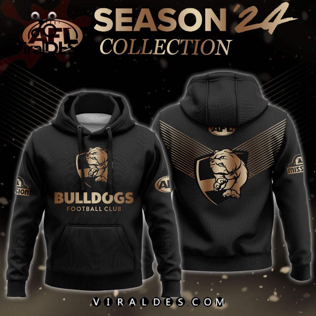 AFL Western Bulldogs Gold Premier 2024 Hoodie, Jogger, Cap AFL Western Bulldogs Gold Premier 2024 Hoodie, Jogger, Cap