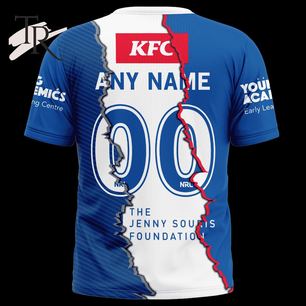 Custom Name And Number Canterbury Bankstown Bulldogs NRL 2023 Mix Jerseys Hoodie 3D Custom Name And Number Canterbury Bankstown Bulldogs NRL 2023 Mix Jerseys Hoodie 3D