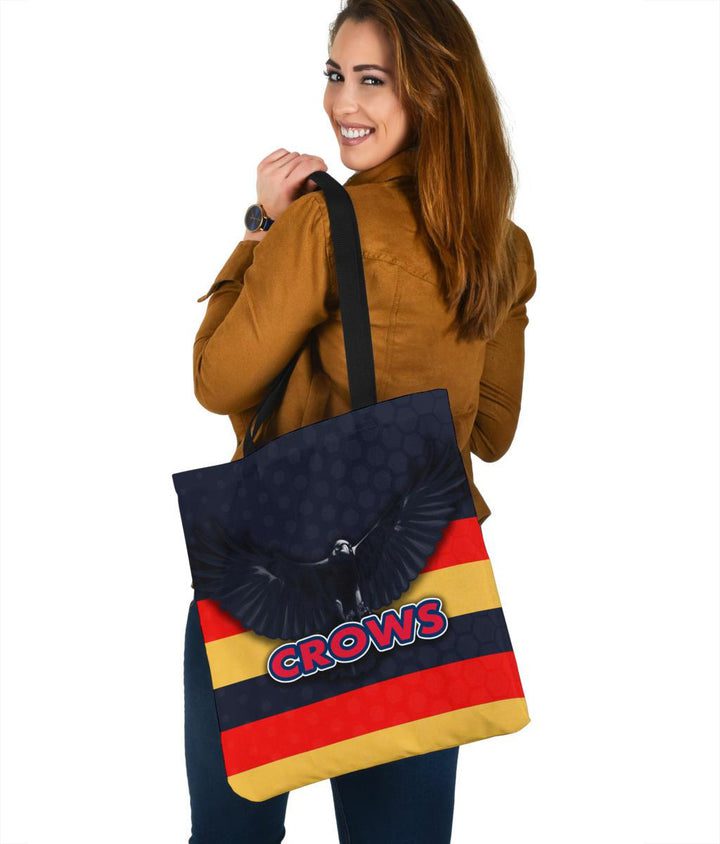 AFL Adelaide Crows Red Gold Tote Bag AFL Adelaide Crows Red Gold Tote Bag