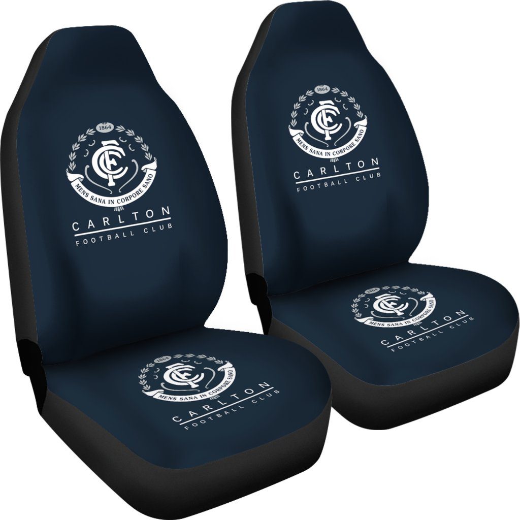 AFL Carlton Blues Car Seat Covers AFL Carlton Blues Car Seat Covers