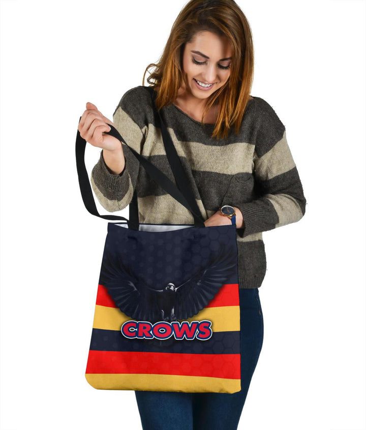 AFL Adelaide Crows Red Gold Tote Bag AFL Adelaide Crows Red Gold Tote Bag