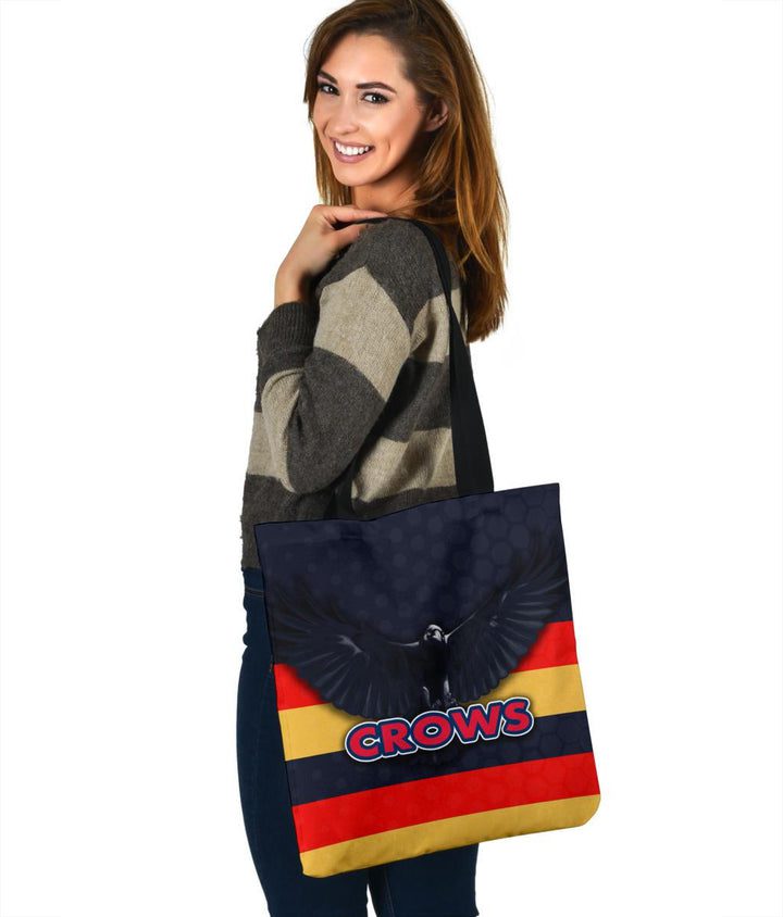 AFL Adelaide Crows Red Gold Tote Bag AFL Adelaide Crows Red Gold Tote Bag