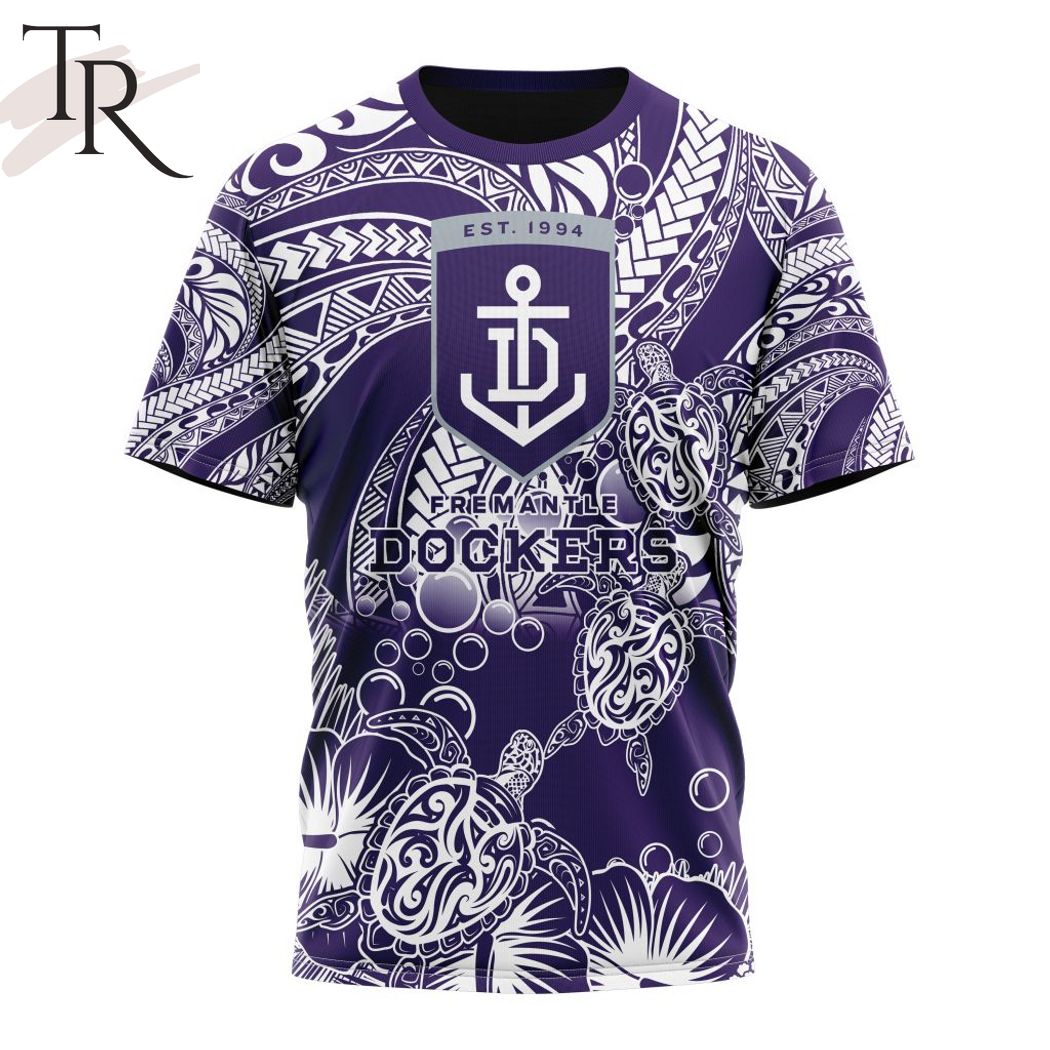 Personalized AFL Fremantle Dockers Special Polynesian Design Hoodie – Torunstyle Personalized AFL Fremantle Dockers Special Polynesian Design Hoodie – Torunstyle