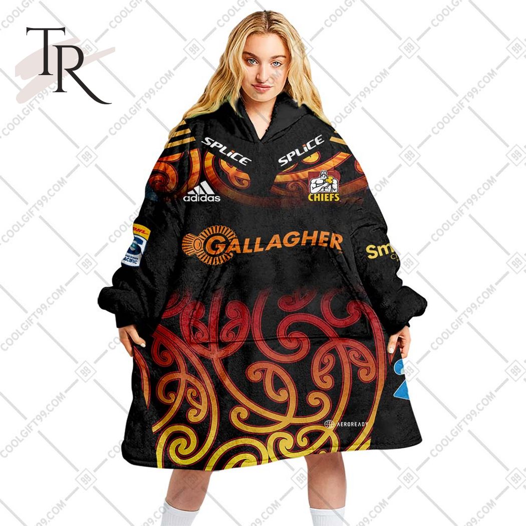 Personalized Super Rugby Gallagher Chiefs Jersey Oodie Fleece Blanket Hoodie Snuggie – soulcals Personalized Super Rugby Gallagher Chiefs Jersey Oodie Fleece Blanket Hoodie Snuggie – soulcals