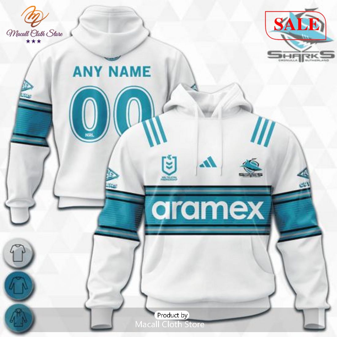 SALE NRL Personalized Cronulla-Sutherland Sharks Special Heritage 2 Design Hoodie Sweatshirt 3D -soulcals SALE NRL Personalized Cronulla-Sutherland Sharks Special Heritage 2 Design Hoodie Sweatshirt 3D -soulcals