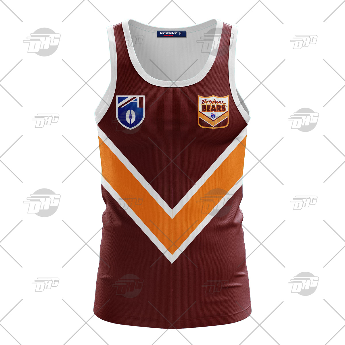 Personalized Brisbane Bears Football Club Vintage Retro AFL Tank Top90s For Men Women Personalized Brisbane Bears Football Club Vintage Retro AFL Tank Top90s For Men Women