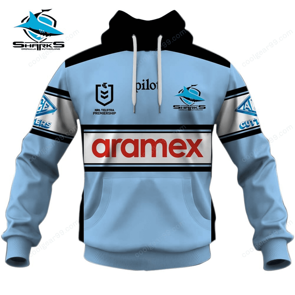 NRL 2026 Cronulla-Sutherland Sharks Personalized Home Jersey Unisex Hoodie Zip Hoodie Tshirt NRL 2026 Cronulla-Sutherland Sharks Personalized Home Jersey Unisex Hoodie Zip Hoodie Tshirt