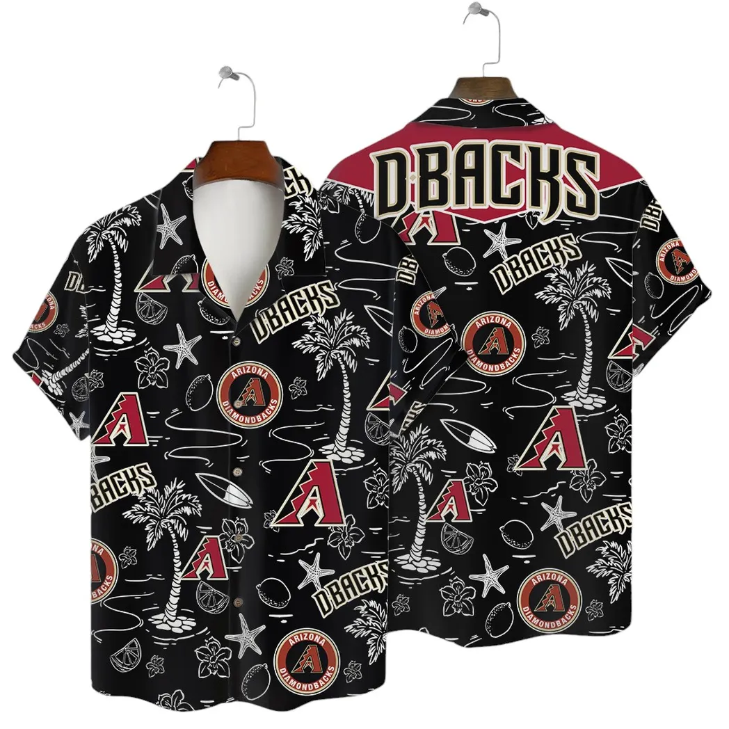 Arizona Diamondbacks Desert Oasis Hawaiian Shirt